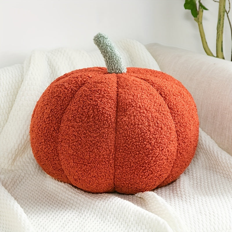 Cozy Pumpkin Kussen - Zachte, Kleurrijke Decoratie voor Halloween en Feestjes