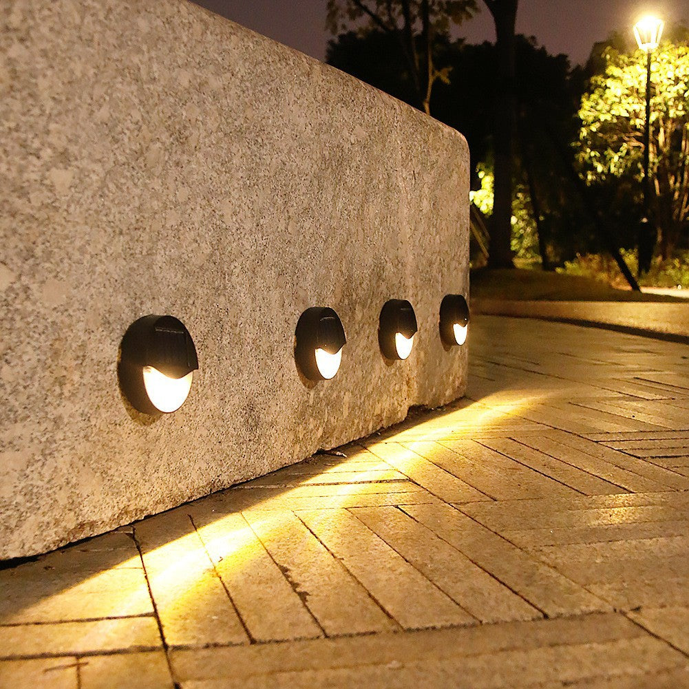 LED-Solar - Terras Stapverlichting voor Buiten, Ronde, Vierkante, Waterdichte