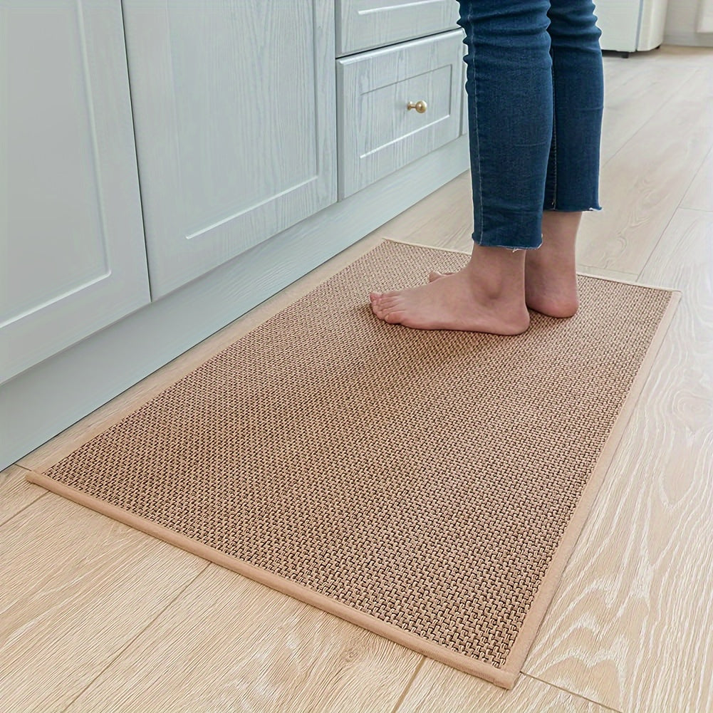 1PC Vloerkleed - Antislip, Wasbaar, Absorberend Vloerkleed met Rubberen Achterkant, Voor Keuken, Slaapkamer, Badkamer en Meer