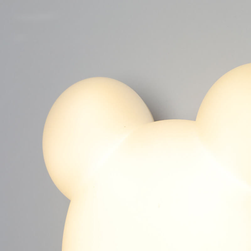 Cartoon minimalistische berenvormige LED-wandlamp