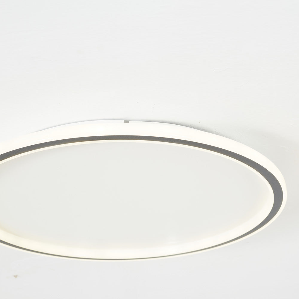 LunaNova - Moderne Ronde LED Plafondlamp Metaal/Acryl