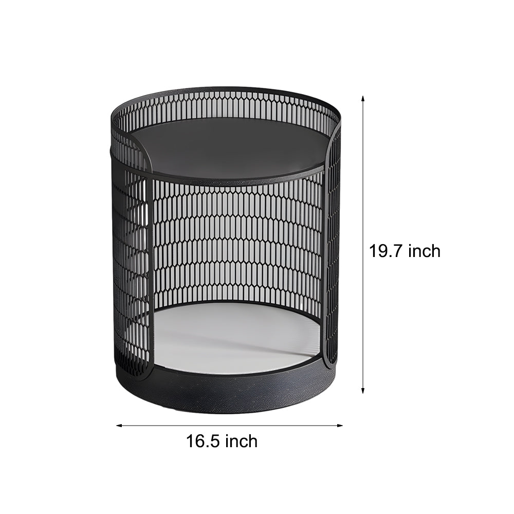 48cm LED Hardwired/Zonne-energie Buitenvloerlamp Exterieur Lantaarn