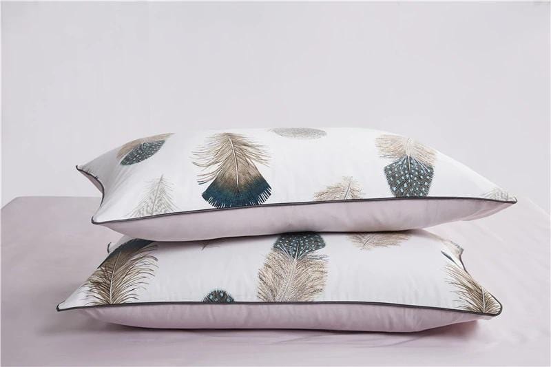 Feathers Duvet Cover Set - Egyptisch Katoen