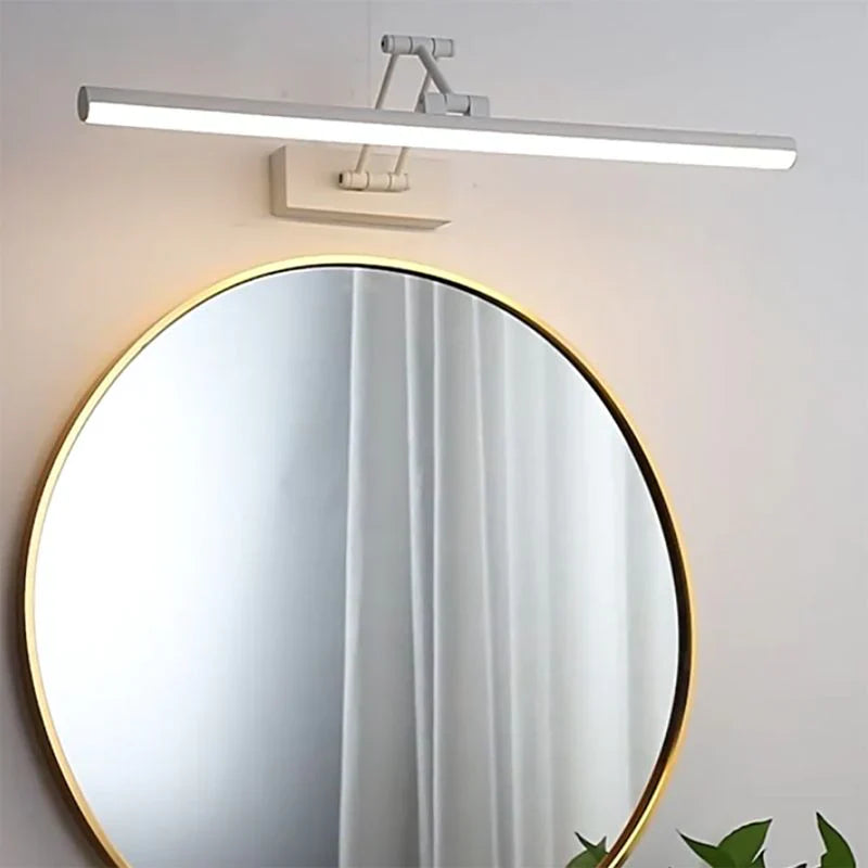 Edge Minimalistische LED Wandlamp Zwart/Wit Binnen Badkamer Metaal