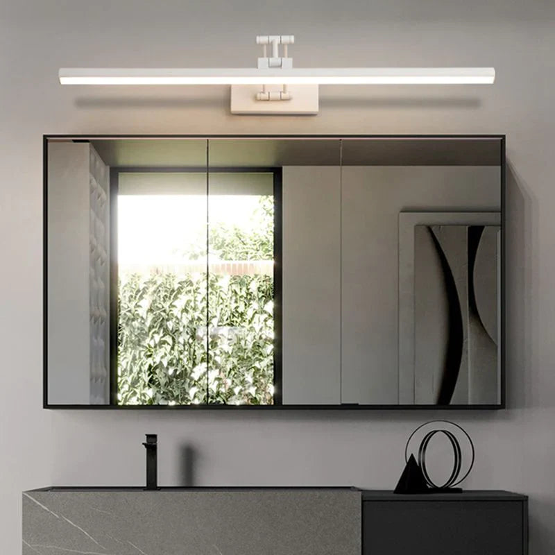 Edge Minimalistische LED Wandlamp Zwart/Wit Binnen Badkamer Metaal