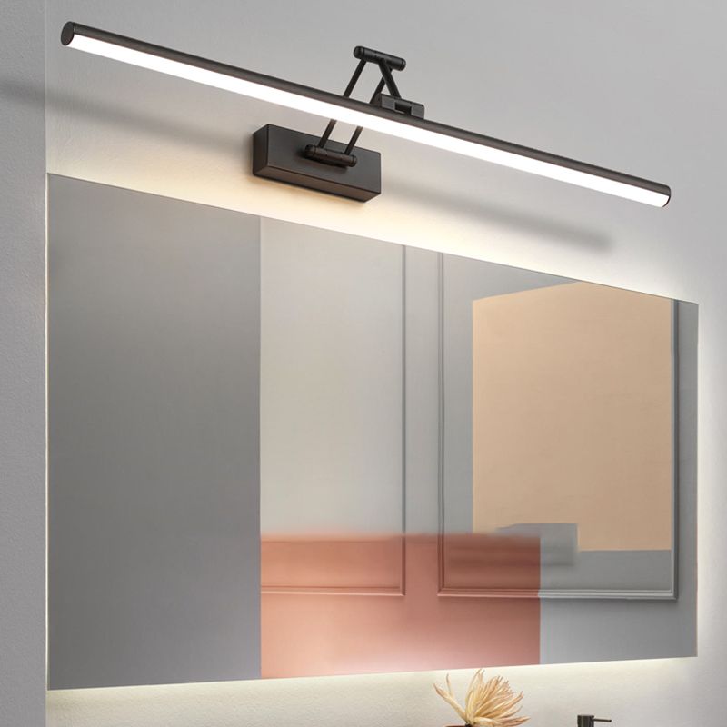 Edge Minimalistische LED Wandlamp Zwart/Wit Binnen Badkamer Metaal