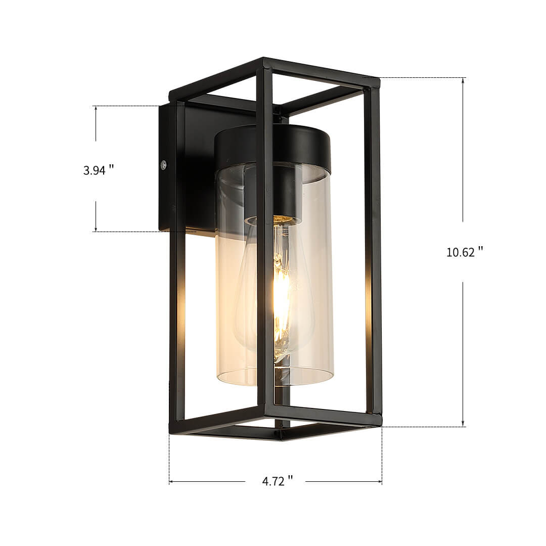 LumiGlass - Moderne glazen wandlamp