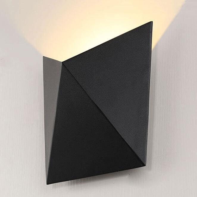 Moderne minimalistische Origami-LED-wandlamp met 1 licht