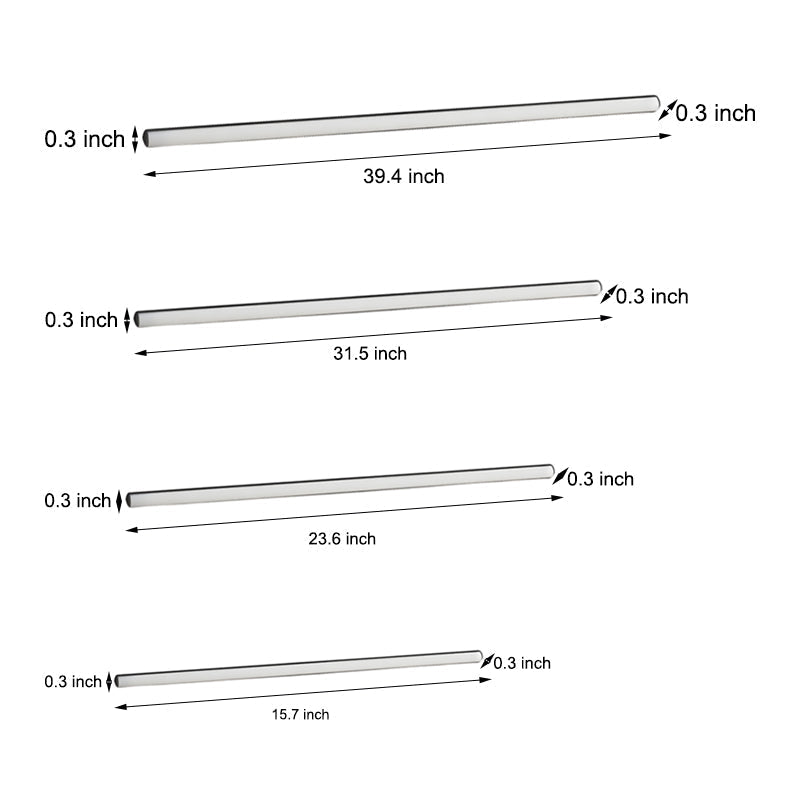 KastLicht - 6 stuks Lange 12V LED Strips voor Kastverlichting