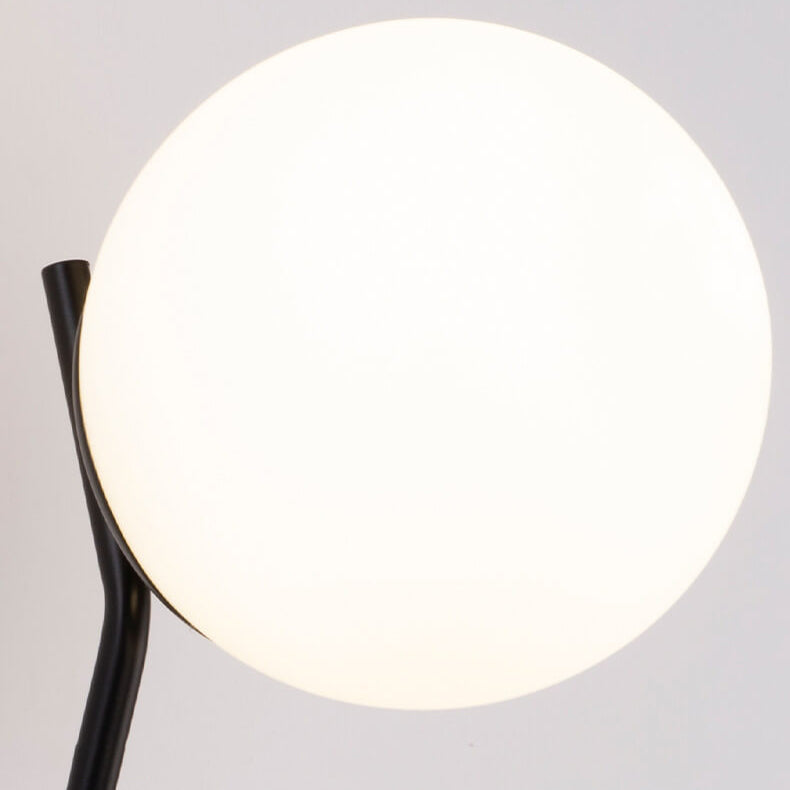 Moderne Bolvormige Glazen Wandlamp