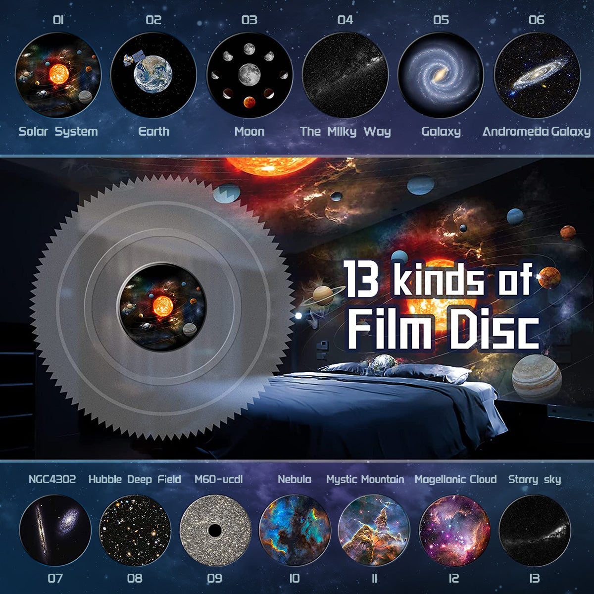 CelestiSphere 13-in-1 Planetarium Projector