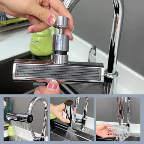 Waterval Kraan | Stijlvolle 3-in-1 Ergonomische Kraan