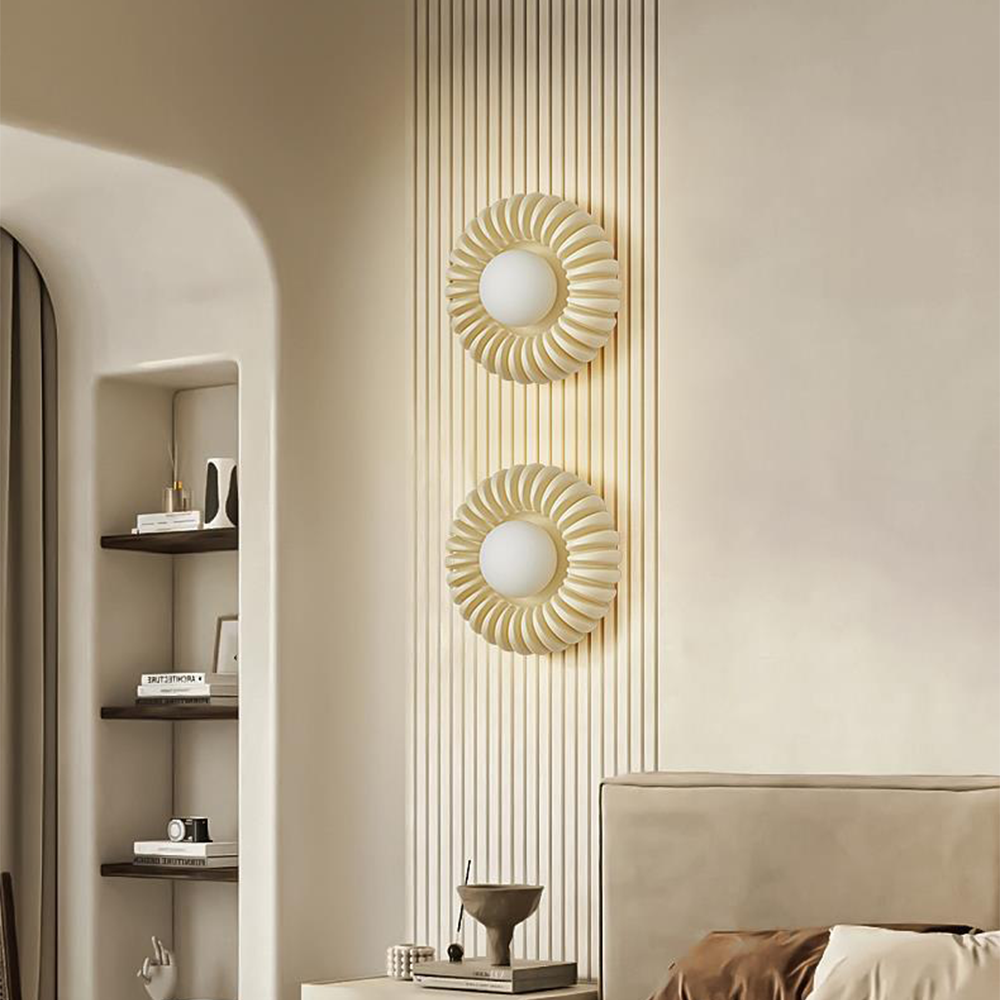 Franse Stijl Creatieve Resin Corridor Wandlamp