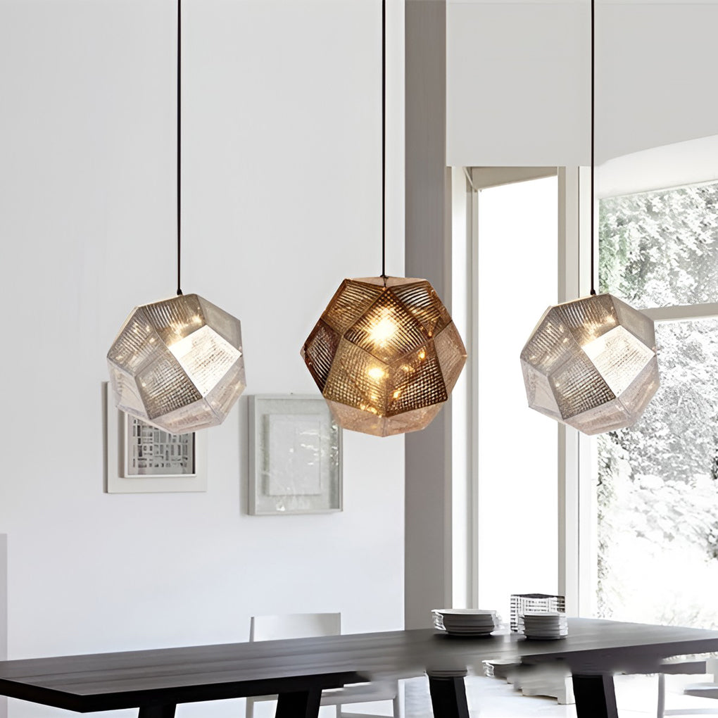 ModernSphere - Postmoderne Geometrische Ronde Hanglamp Kroonluchter