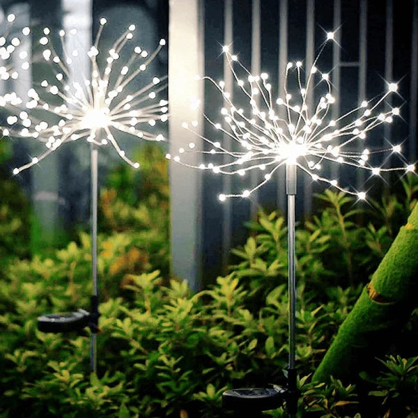 Zonne-tuin vuurwerkverlichting buitendecoratie