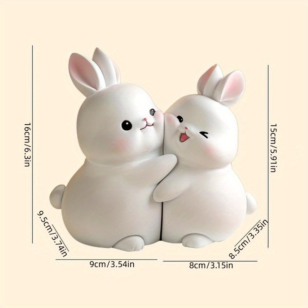 BunnyBookends - Schattige konijnen boekensteunen set van 2