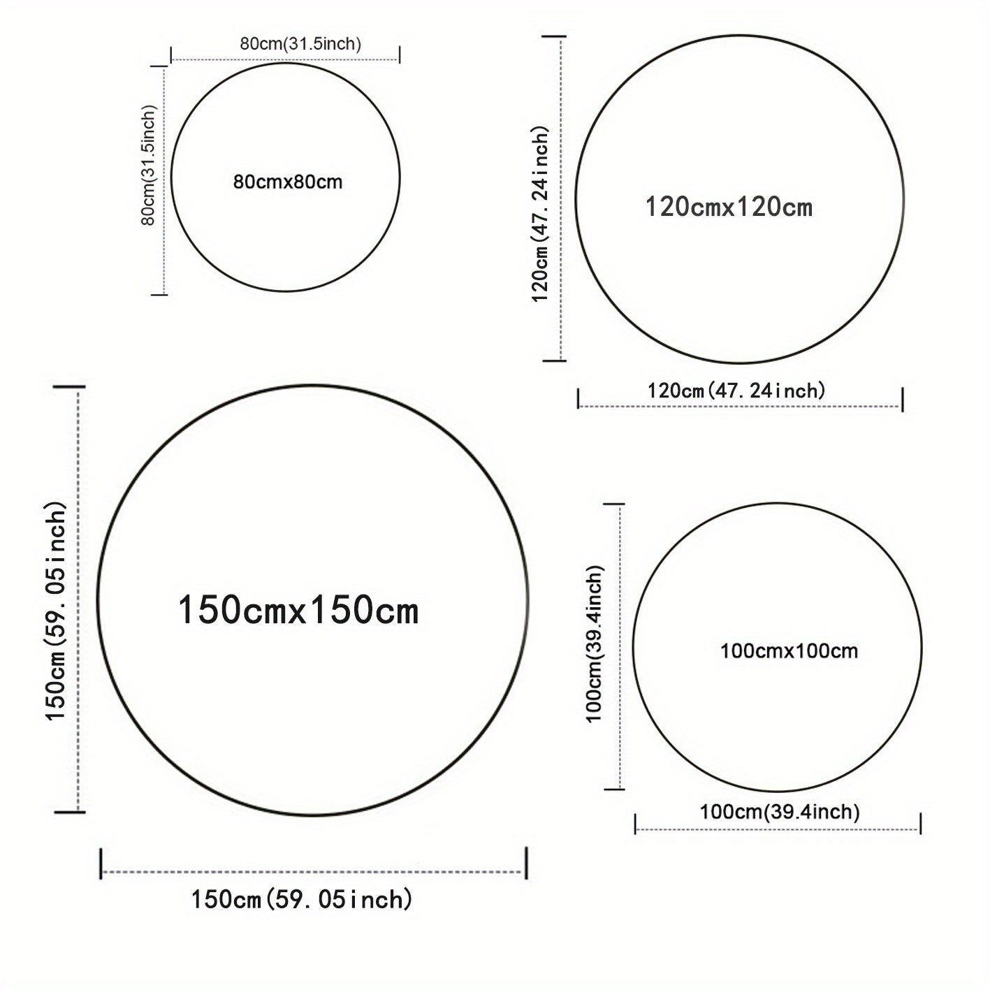 Pluche Kristalfluwelen Voetbal-Thema Ronde Vloerkleed - Antislip, Perfect voor Woonkamer & Slaapkamer Decor