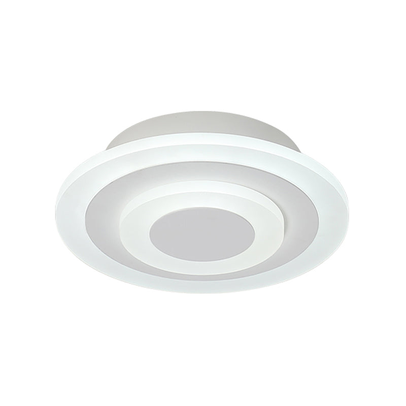 Ronde/Vierkante LED Plafondlamp - Modern Acryl