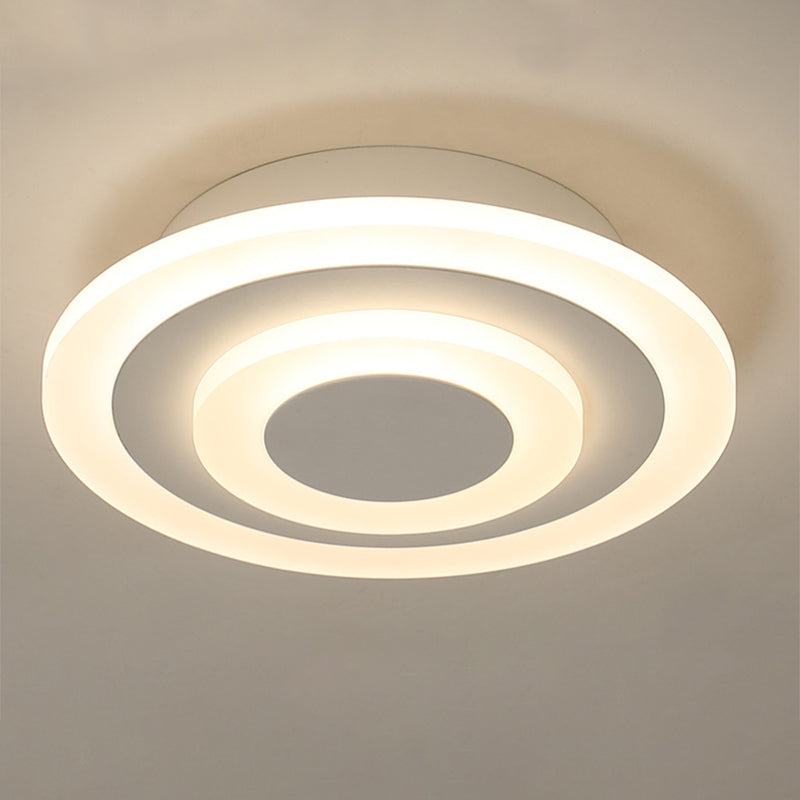 Ronde/Vierkante LED Plafondlamp - Modern Acryl