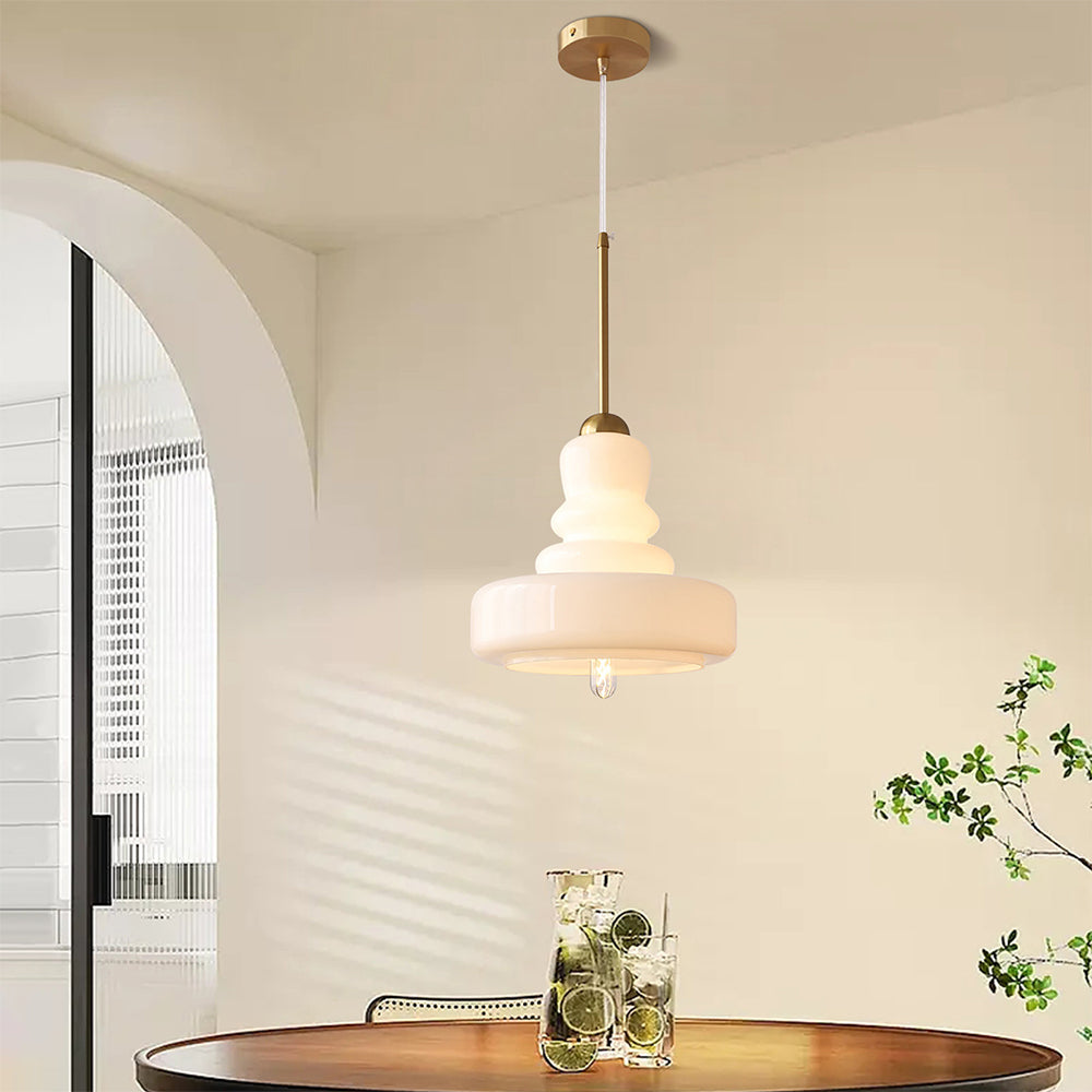 Kleurvolle Bauhaus Kalebas Hanglamp