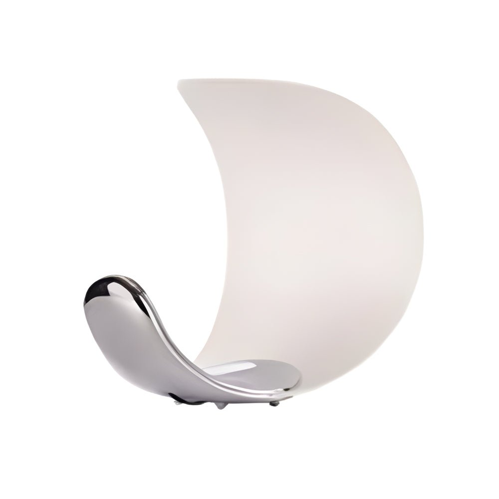 LumiMoon - Maanvormige LED Tafellamp met Touch Dimmer