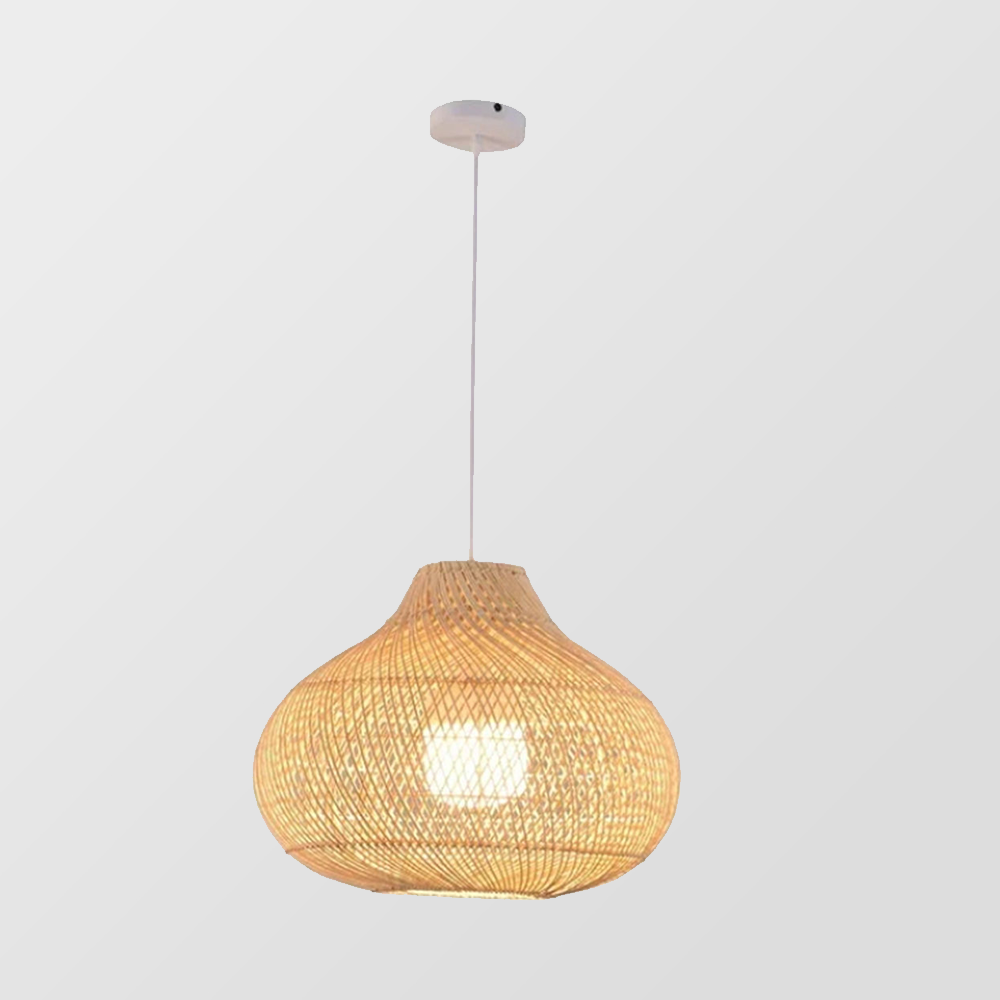 Boho Natuurlijke Handgemaakte Eiland Hanglamp