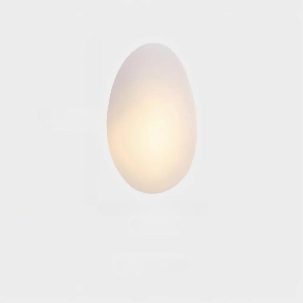 PebbleHue Wandlamp - LED Wandlamp van Glas in Noordse Stijl