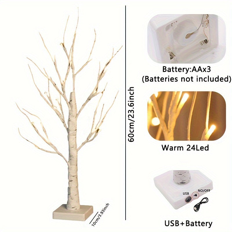 GlowTree - LED Tafelboom met Verstelbare Takken