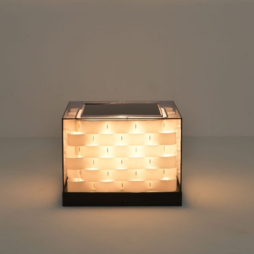 Cubed Weave Outdoor Light - Solar Buitenlamp