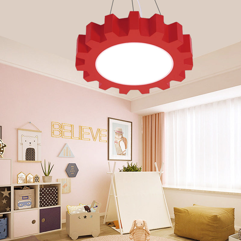 Speelse LED Hanglamp voor Kinderen - Acryl & Vrolijke Kleuren