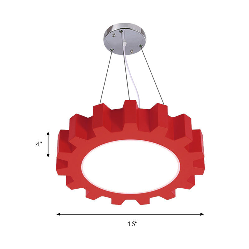 Speelse LED Hanglamp voor Kinderen - Acryl & Vrolijke Kleuren