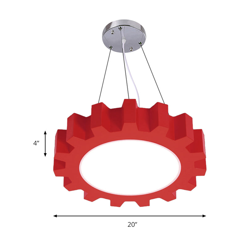 Speelse LED Hanglamp voor Kinderen - Acryl & Vrolijke Kleuren