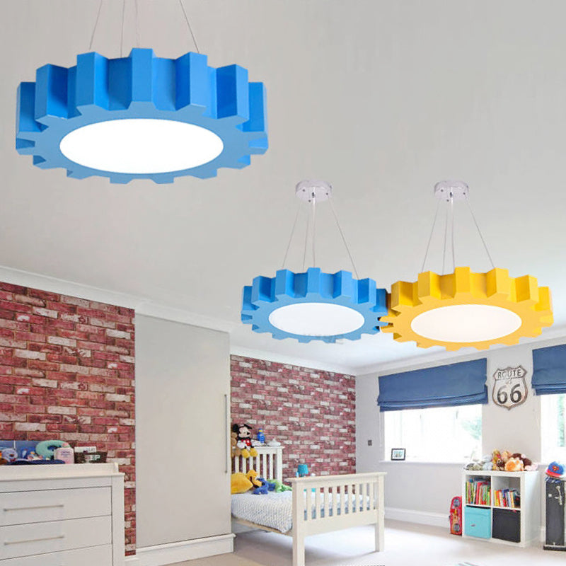 Speelse LED Hanglamp voor Kinderen - Acryl & Vrolijke Kleuren