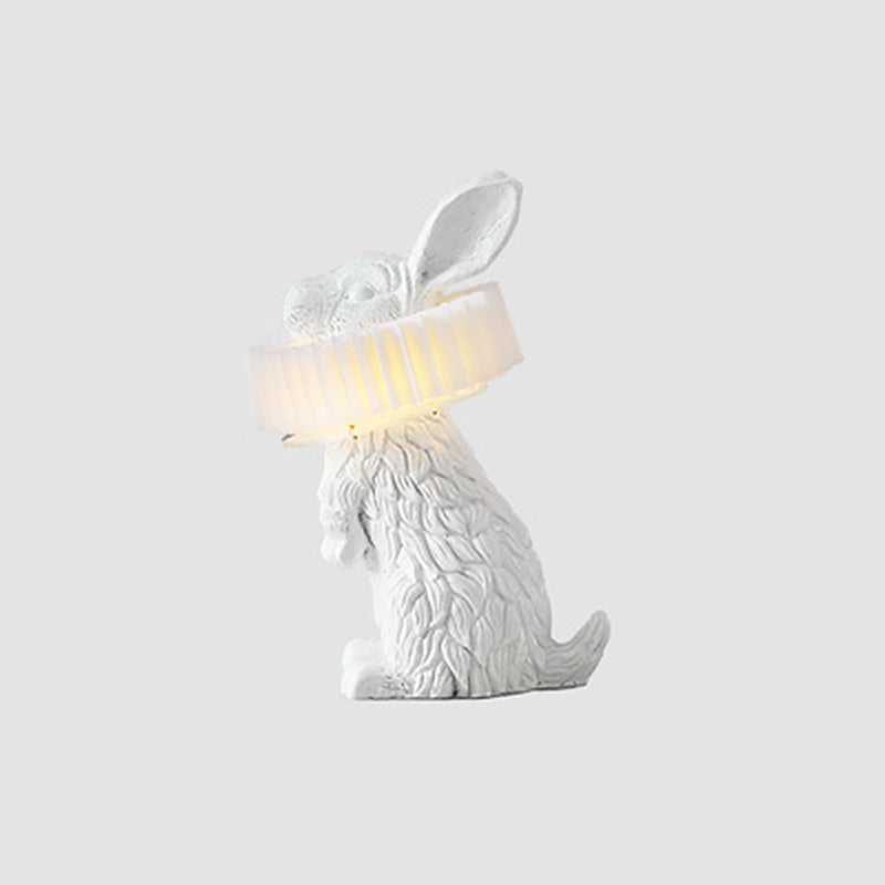 BunnyGlow - Konijnvormige Nachtlamp met Harsafwerking