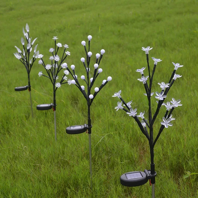 LumiBlossom - Solar LED Slingerlicht met Perzikbloesem – Weerbestendig & Energiezuinig