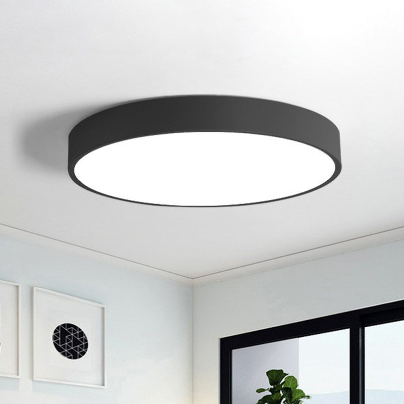 Elegante LED Plafondlamp - Ultradunne Ronde Verlichting Nordic Stijl voor Slaapkamer