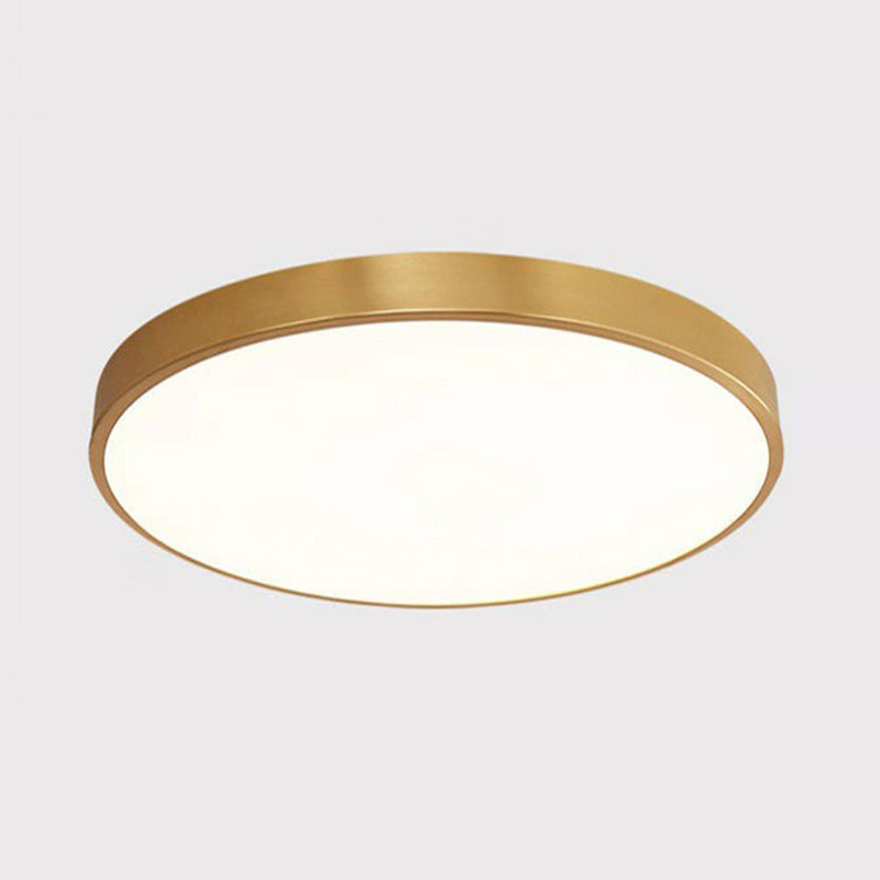 Elegante LED Plafondlamp - Ultradunne Ronde Verlichting Nordic Stijl voor Slaapkamer