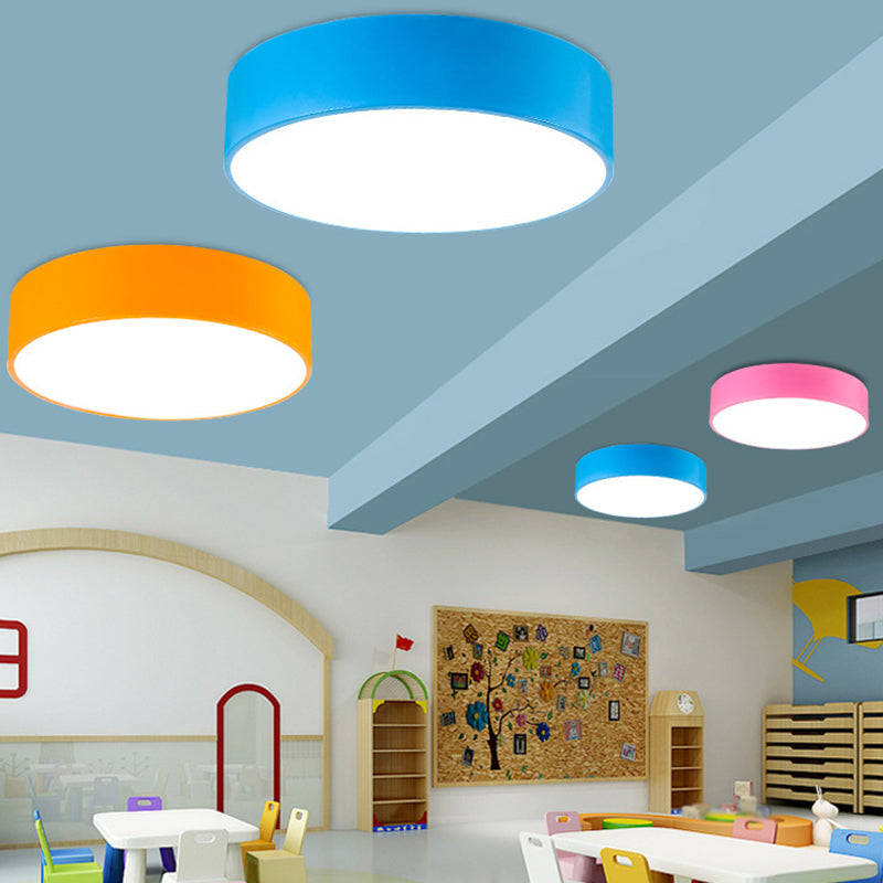 LED Plafondlamp Kinderen Rond - Kleurrijk Ontwerp