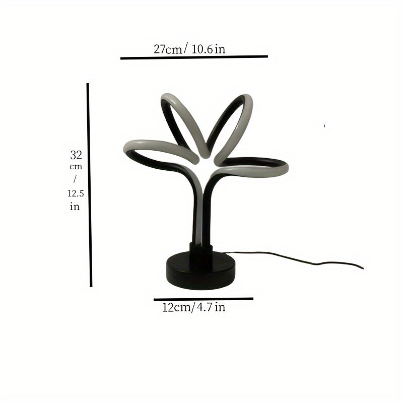 LumiNordic - Moderne Noords Geïnspireerde USB LED Tafellamp