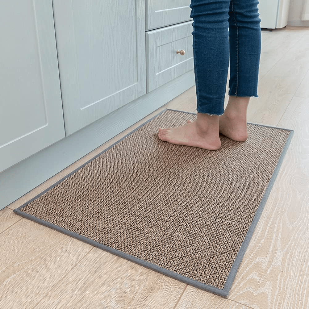 1PC Vloerkleed - Antislip, Wasbaar, Absorberend Vloerkleed met Rubberen Achterkant, Voor Keuken, Slaapkamer, Badkamer en Meer