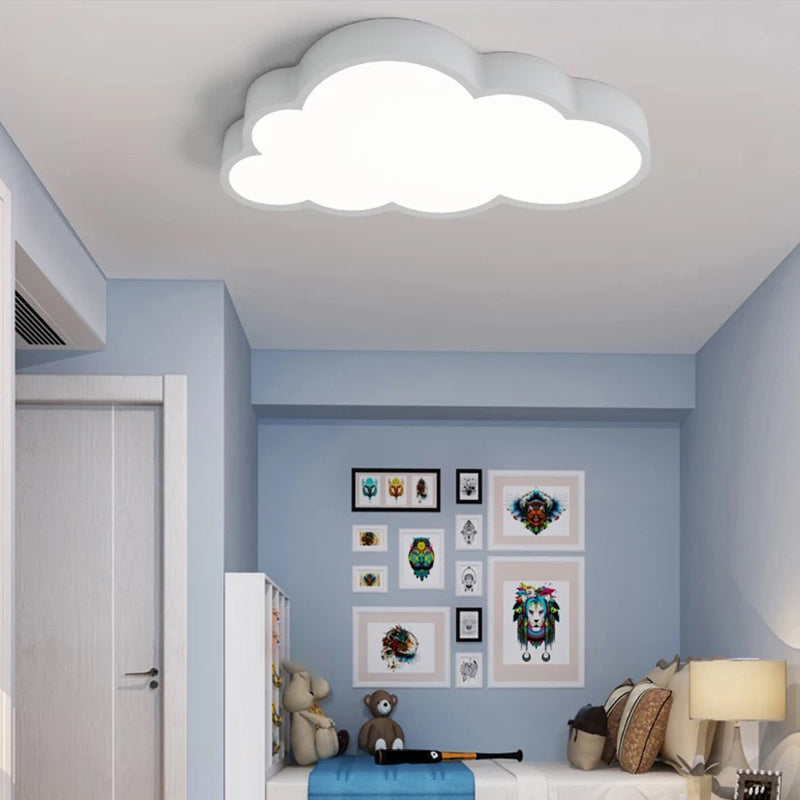 Kinderkamer Plafondlamp LED Wolk Design