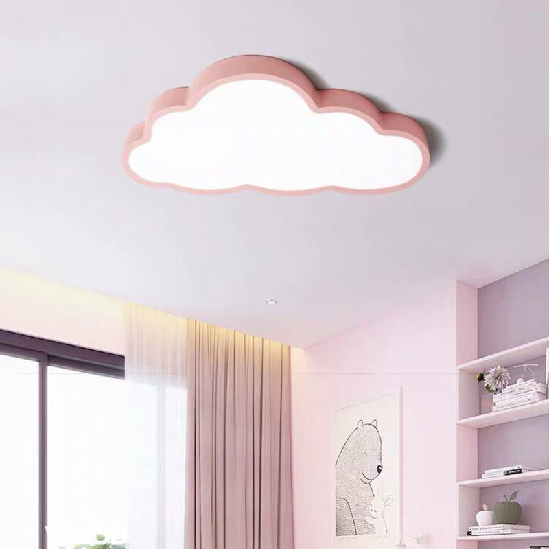 Kinderkamer Plafondlamp LED Wolk Design