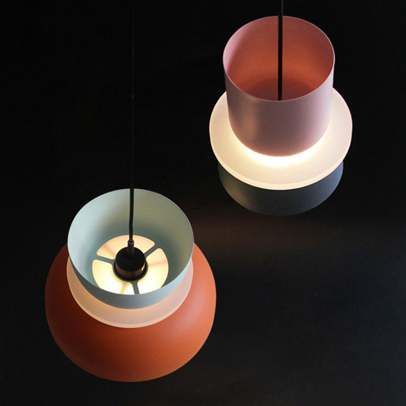 Kleurrijke Moderne Hanglamp LED Macaron Stijl