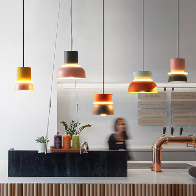 Kleurrijke Moderne Hanglamp LED Macaron Stijl