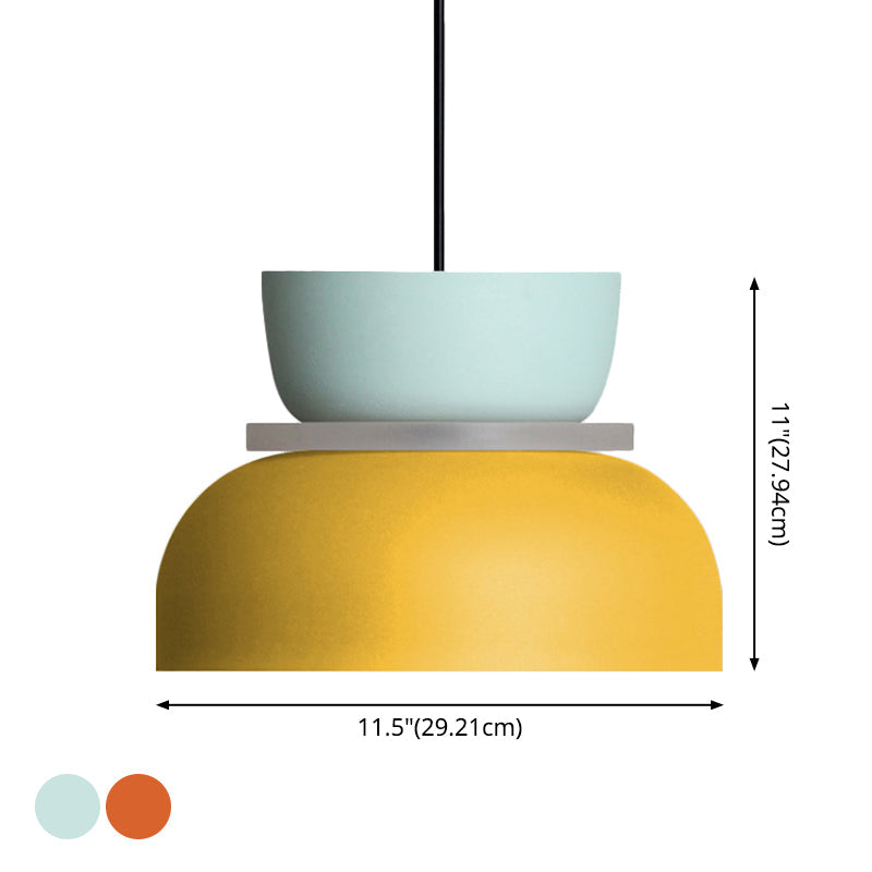 Kleurrijke Moderne Hanglamp LED Macaron Stijl