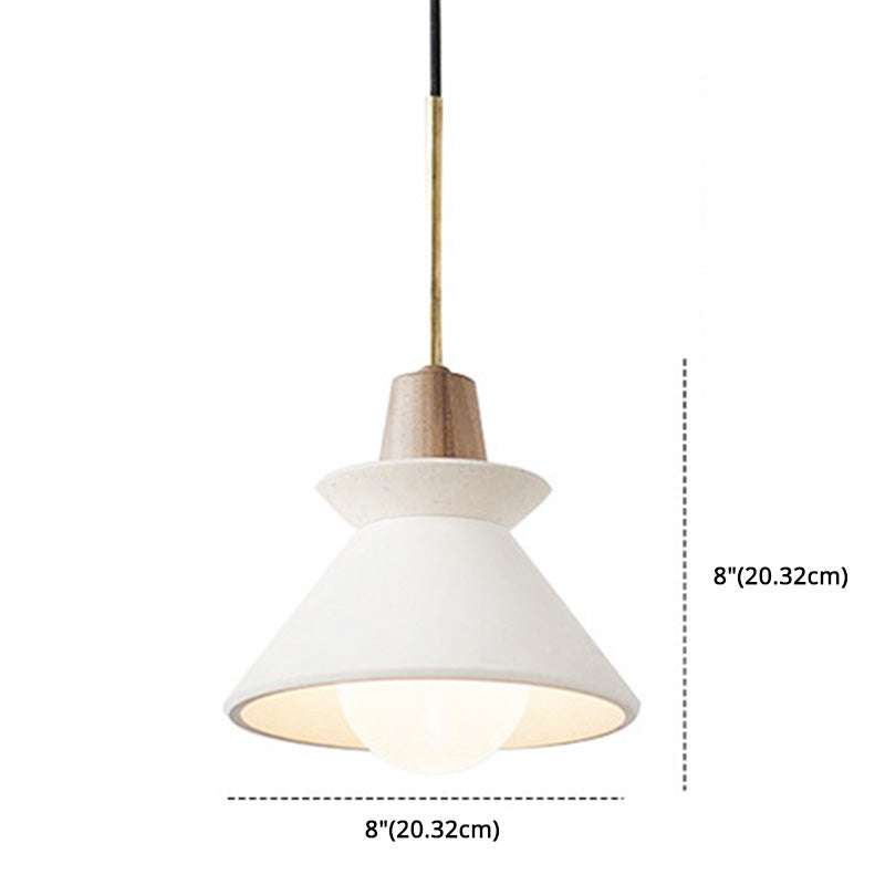 Cement Hanglamp Modern Minimalistisch 1 Licht Restaurant Mini Pendel