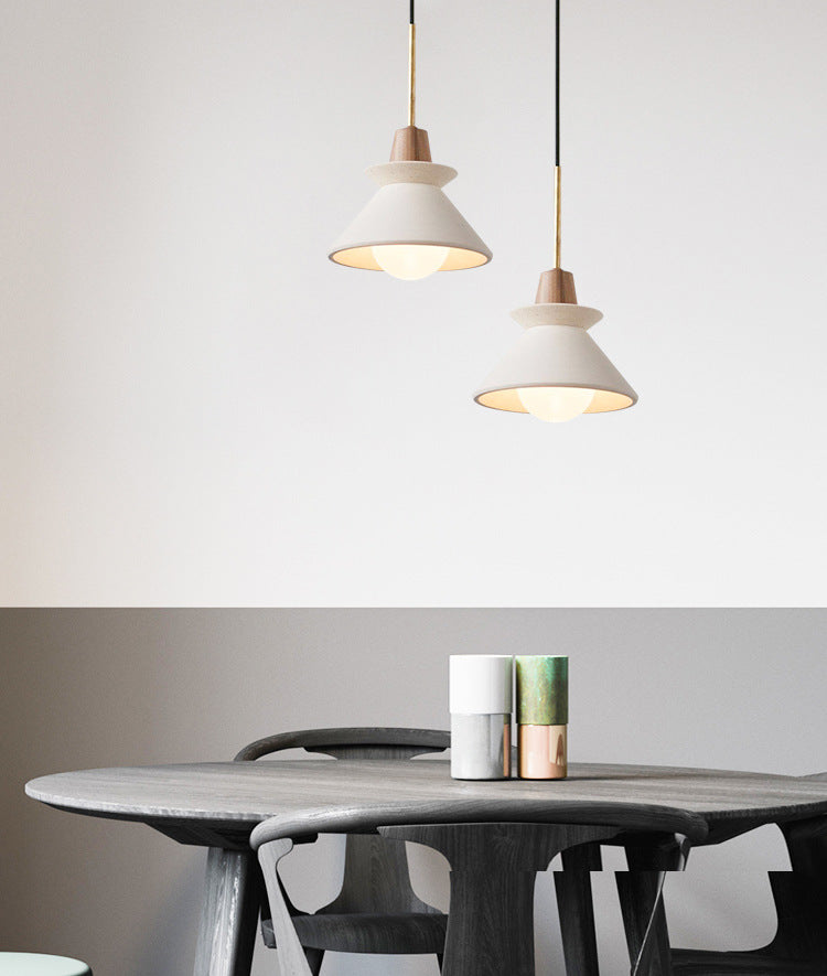 Cement Hanglamp Modern Minimalistisch 1 Licht Restaurant Mini Pendel