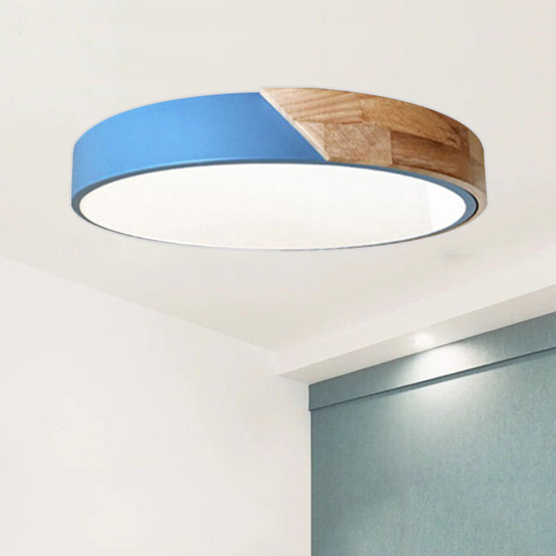 Moderne LED Plafondlamp voor Slaapkamer - Acryl en Metaal Rond Inbouwlamp