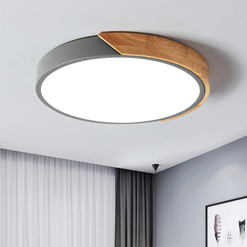 Moderne LED Plafondlamp voor Slaapkamer - Acryl en Metaal Rond Inbouwlamp