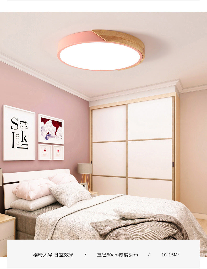 Moderne LED Plafondlamp voor Slaapkamer - Acryl en Metaal Rond Inbouwlamp